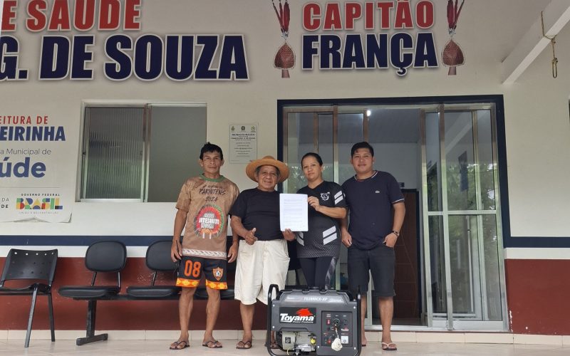 KAPI FAZ DOAÇÃO AO POSTO DE SAÚDE CAPITÃO FRANÇA