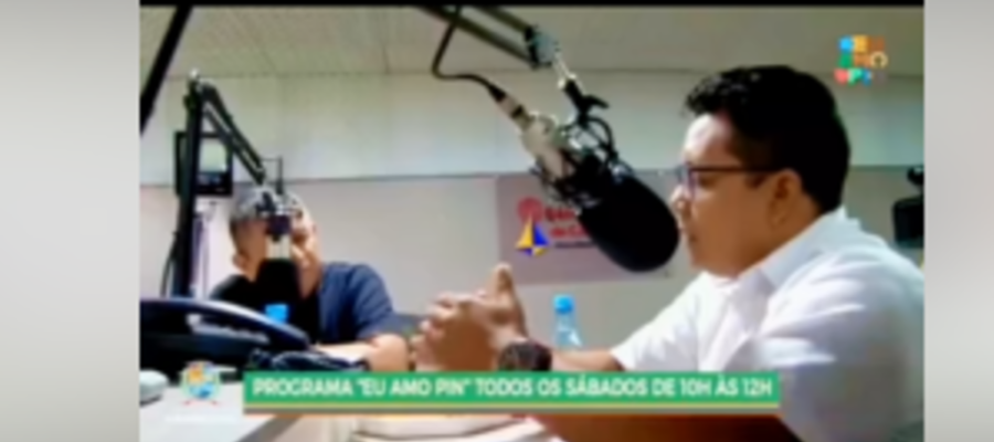 KAPI NO PROGRAMA DE RÁDIO “EU AMO PIN”